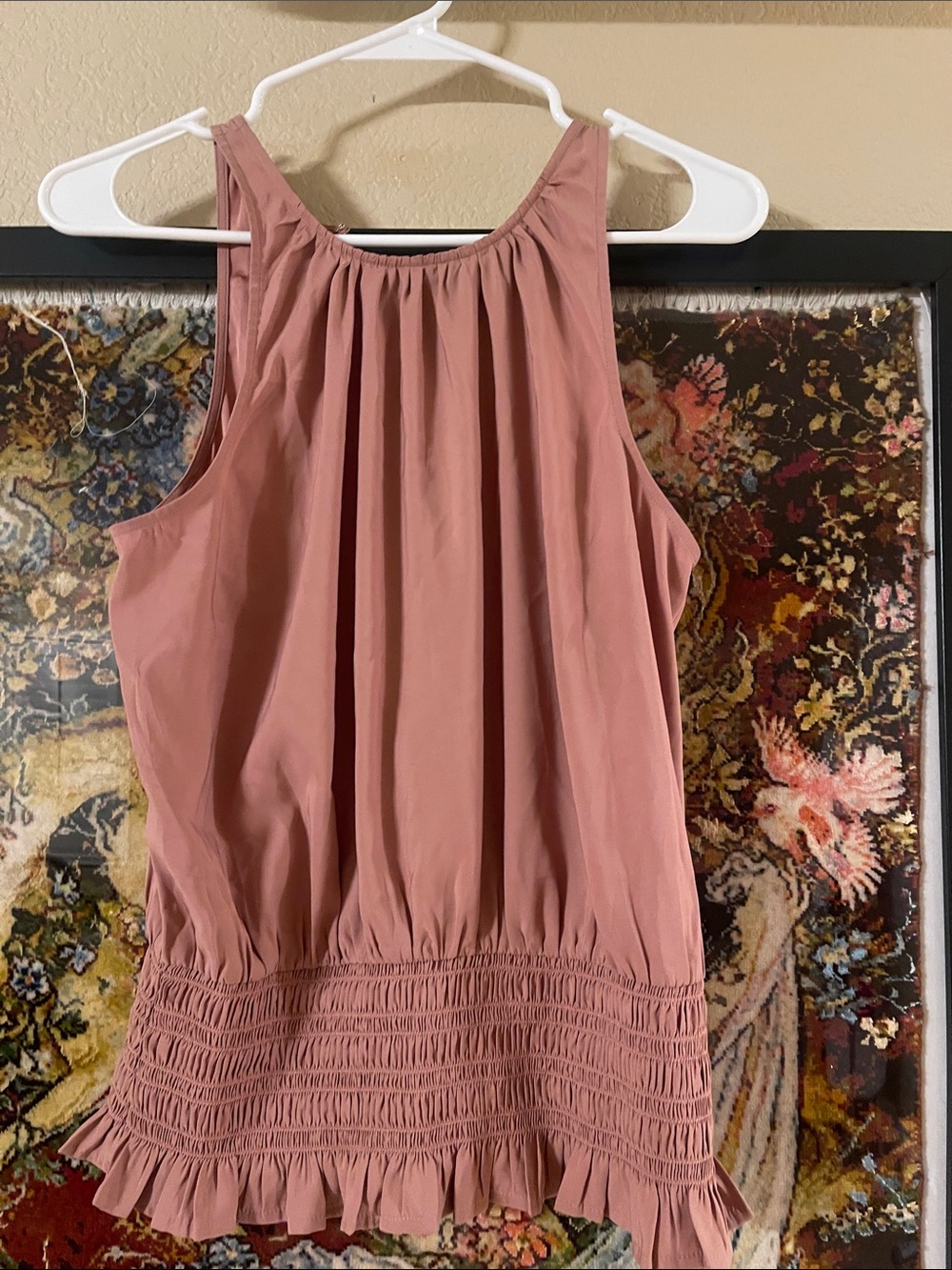 Express Mauve Pink Halter Neck Blouse